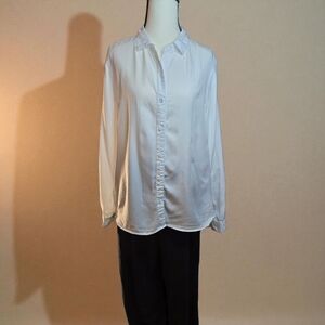 Velvet Heart Ivory Collared Shirt